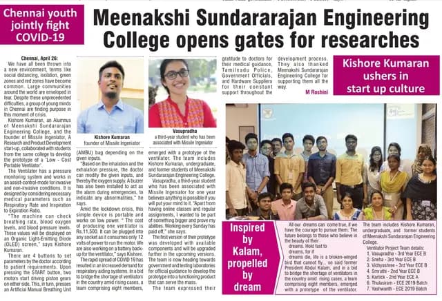 Trinity Mirror Article about College Innovation Hub